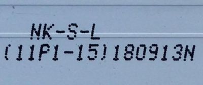 KIT DE LEDS PARA TV ATVIO (3 PZ) / NUMERO DE PARTE 120522000205 / T043L71A-V01 / DSBJ-WG / 11P1-15 / 180913N / MODELO ATV-43SM - Imagen 4